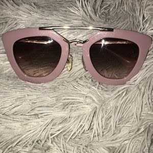 Prada Brow Bar Cat eye sunglasses WITH CASE, 49mm